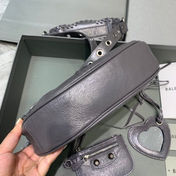 Balenciaga Le Cagole XS Shoulder Bag In Grey, For Women, Women's Bags 10.2in/26cm