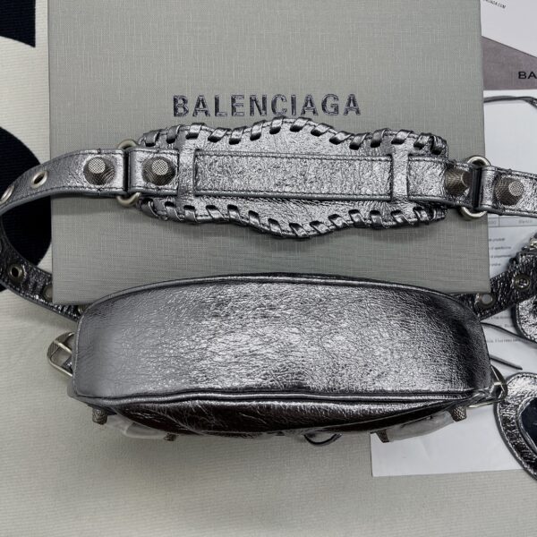 Balenciaga Le Cagole XS Shoulder Bag In Grey, For Women, Women's Bags 10.2in/26cm