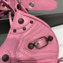 Balenciaga Le Cagole XS Shoulder Bag In Light Pink, For Women, Women's Bags 10.2in/26cm 6713091VG9Y5906