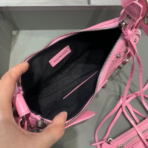 Balenciaga Le Cagole XS Shoulder Bag In Light Pink, For Women, Women's Bags 10.2in/26cm 6713091VG9Y5906