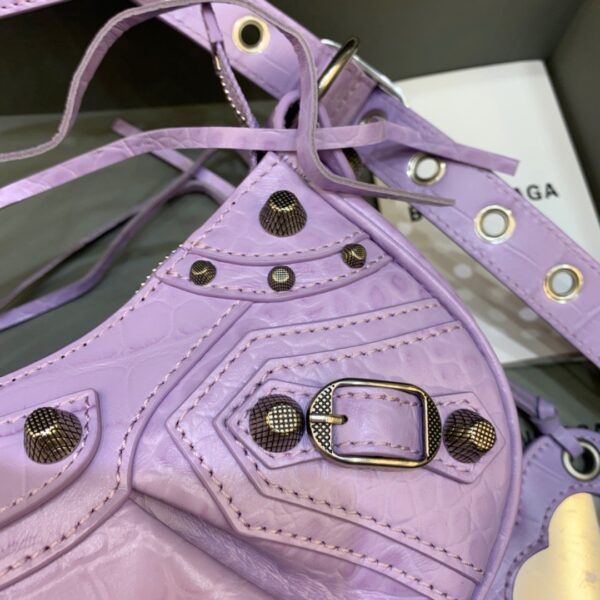 Balenciaga Le Cagole XS Shoulder Bag In Light Purple, For Women, Women's Bags 10.2in/26cm 67130923EBY5306