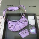 Balenciaga Le Cagole XS Shoulder Bag In Light Purple, For Women, Women's Bags 10.2in/26cm 67130923EBY5306