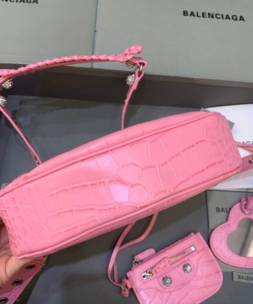 Balenciaga Le Cagole XS Shoulder Bag In Pink, For Women, Women's Bags 10.2in/26cm