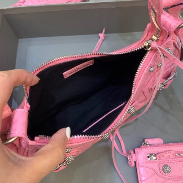 Balenciaga Le Cagole XS Shoulder Bag In Pink, For Women, Women's Bags 10.2in/26cm