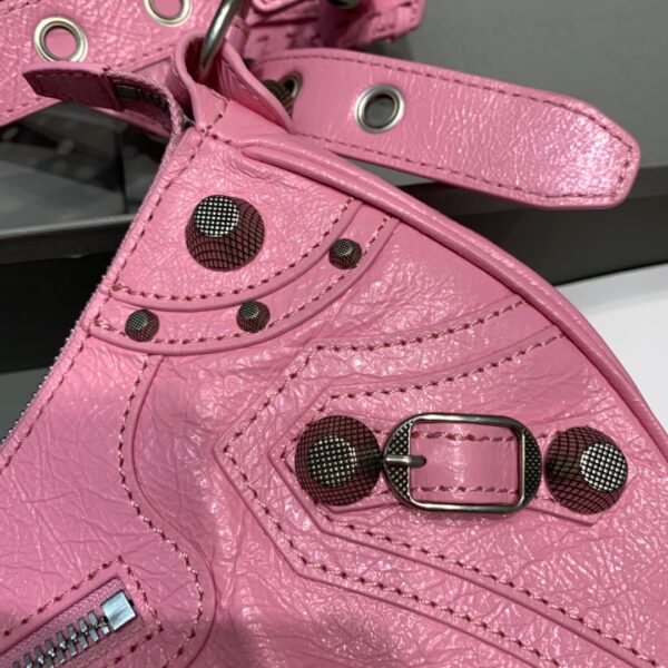 Balenciaga Le Cagole XS Shoulder Bag In Pink, For Women, Women's Bags 13in/33cm