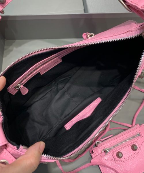 Balenciaga Le Cagole XS Shoulder Bag In Pink, For Women, Women's Bags 13in/33cm