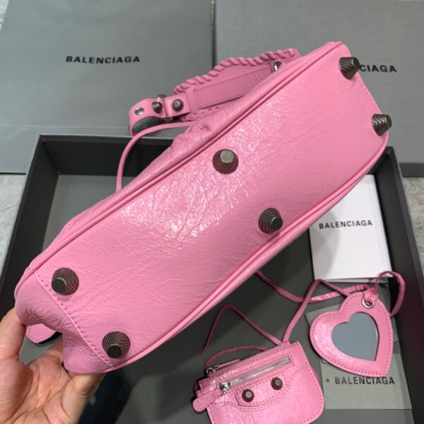 Balenciaga Le Cagole XS Shoulder Bag In Pink, For Women, Women's Bags 13in/33cm