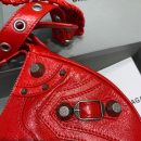 Balenciaga Le Cagole XS Shoulder Bag In Red, For Women, Women's Bags 13in/33cm
