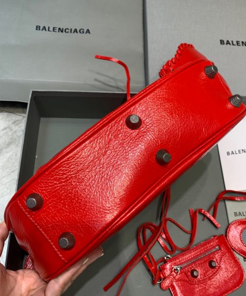Balenciaga Le Cagole XS Shoulder Bag In Red, For Women, Women's Bags 13in/33cm