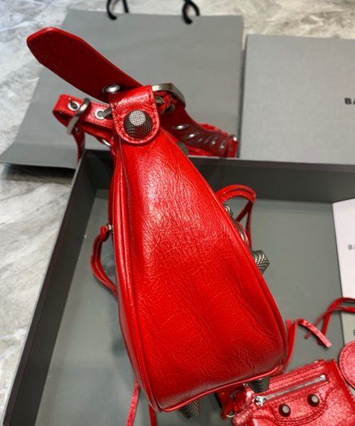 Balenciaga Le Cagole XS Shoulder Bag In Red, For Women, Women's Bags 13in/33cm
