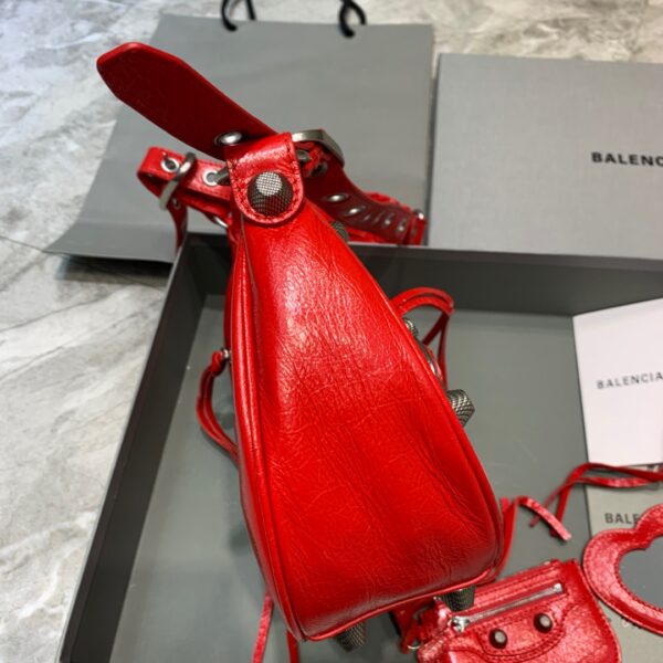 Balenciaga Le Cagole XS Shoulder Bag In Red, For Women, Women's Bags 13in/33cm