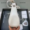 Balenciaga Le Cagole XS Shoulder Bag In White, For Women, Women's Bags 13in/33cm 700940210BK9104