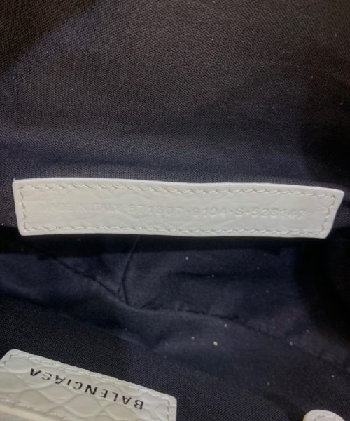 Balenciaga Le Cagole XS Shoulder Bag In White, For Women, Women's Bags 13in/33cm 700940210BK9104