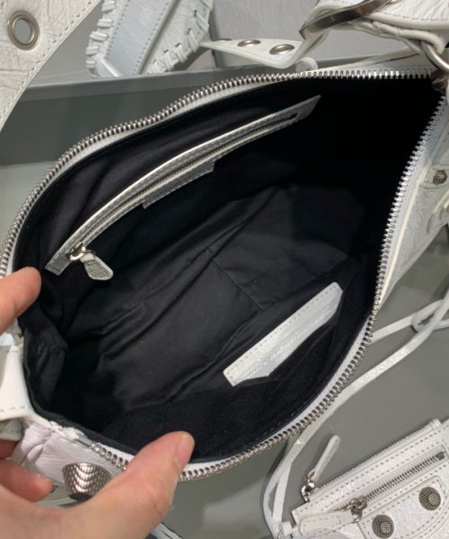 Balenciaga Le Cagole XS Shoulder Bag In White, For Women, Women's Bags 13in/33cm