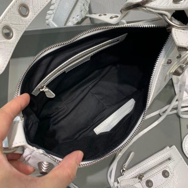 Balenciaga Le Cagole XS Shoulder Bag In White, For Women, Women's Bags 13in/33cm