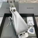 Balenciaga Le Cagole XS Shoulder Bag In White, For Women, Women's Bags 13in/33cm