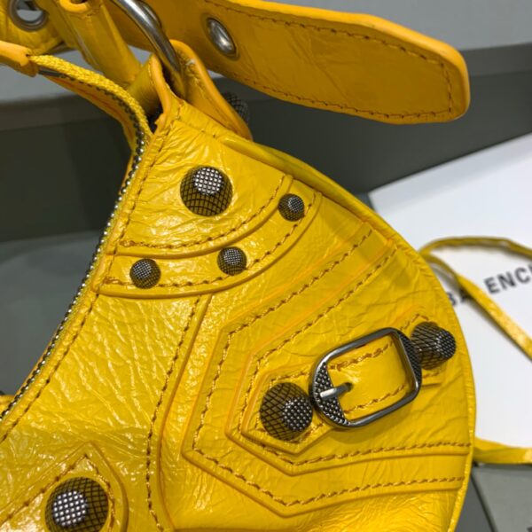 Balenciaga Le Cagole XS Shoulder Bag In Yellow, For Women, Women's Bags 10.2in/26cm