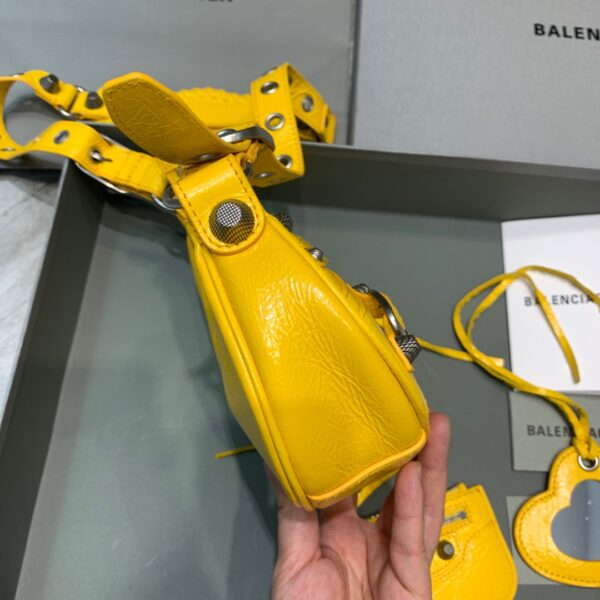 Balenciaga Le Cagole XS Shoulder Bag In Yellow, For Women, Women's Bags 10.2in/26cm
