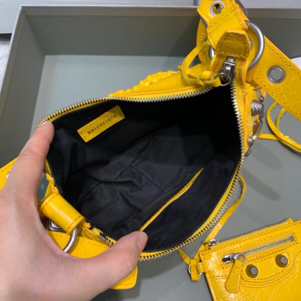 Balenciaga Le Cagole XS Shoulder Bag In Yellow, For Women, Women's Bags 10.2in/26cm