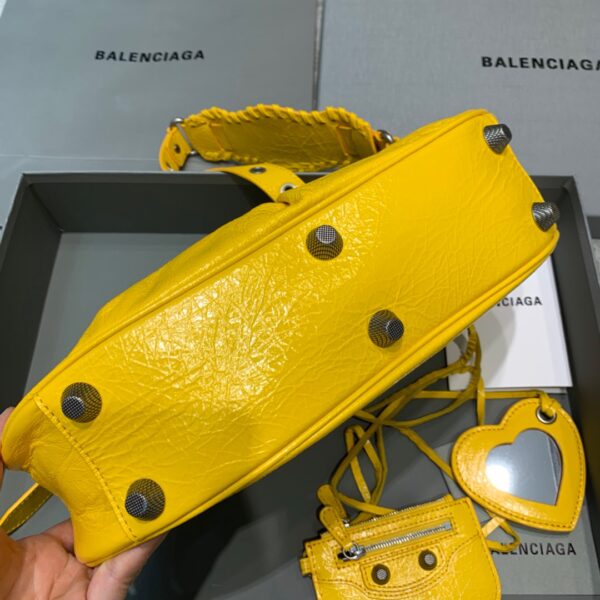 Balenciaga Le Cagole XS Shoulder Bag In Yellow, For Women, Women's Bags 13in/33cm