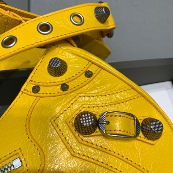 Balenciaga Le Cagole XS Shoulder Bag In Yellow, For Women, Women's Bags 13in/33cm