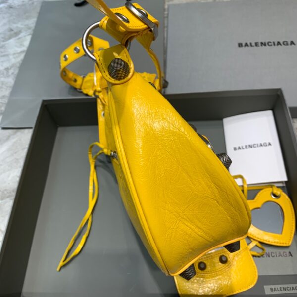 Balenciaga Le Cagole XS Shoulder Bag In Yellow, For Women, Women's Bags 13in/33cm