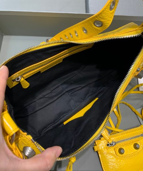 Balenciaga Le Cagole XS Shoulder Bag In Yellow, For Women, Women's Bags 13in/33cm
