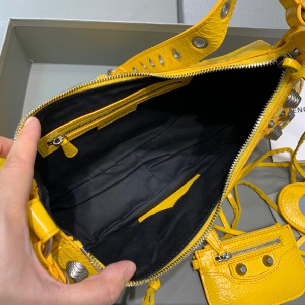 Balenciaga Le Cagole XS Shoulder Bag In Yellow, For Women, Women's Bags 13in/33cm