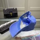 Balenciaga Logo Cap In Blue