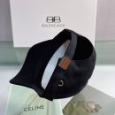 Balenciaga Logo Front Cap In Black