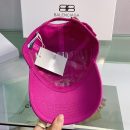 Balenciaga Logo Front Cap In Pink