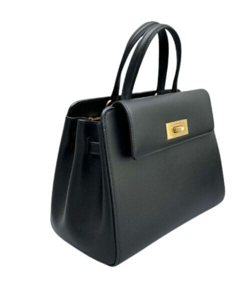 Balenciaga Money Small Tote Bag Black For Women 9.2in/23.5cm