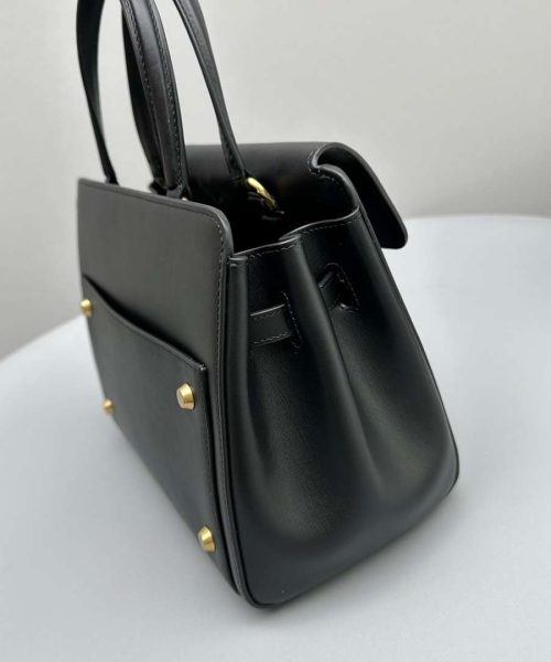 Balenciaga Money Small Tote Bag Black For Women 9.2in/23.5cm