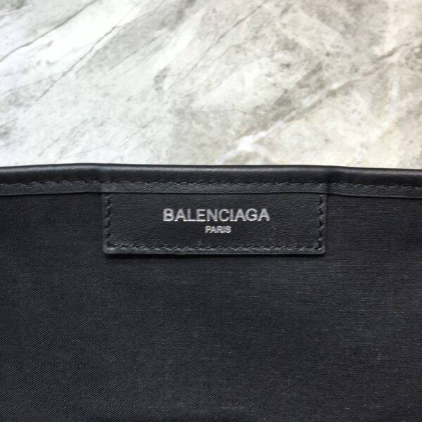 Balenciaga Navy Medium Cabas Tote Bag In Black, For Women, Women's Bags 14.1in/36cm 5812922HH3N9260
