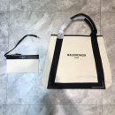 Balenciaga Navy Medium Cabas Tote Bag In Black, For Women, Women's Bags 14.1in/36cm 5812922HH3N9260