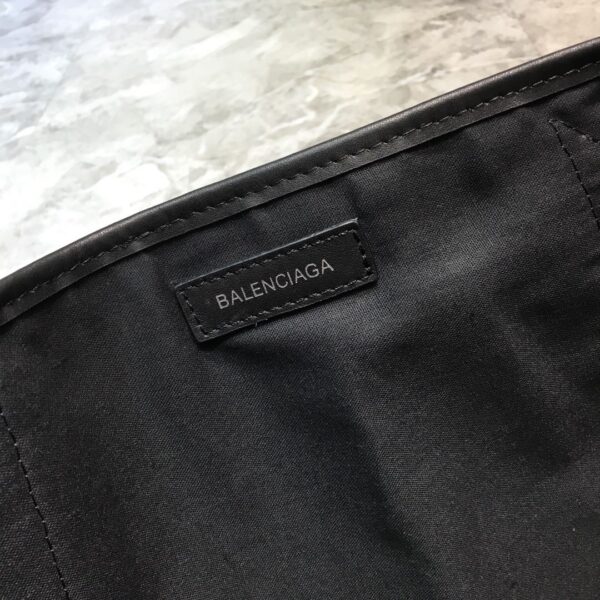 Balenciaga Navy Medium Cabas Tote Bag In Black, For Women, Women's Bags 14.1in/36cm
