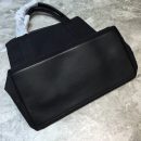 Balenciaga Navy Medium Cabas Tote Bag In Black, For Women, Women's Bags 14.1in/36cm