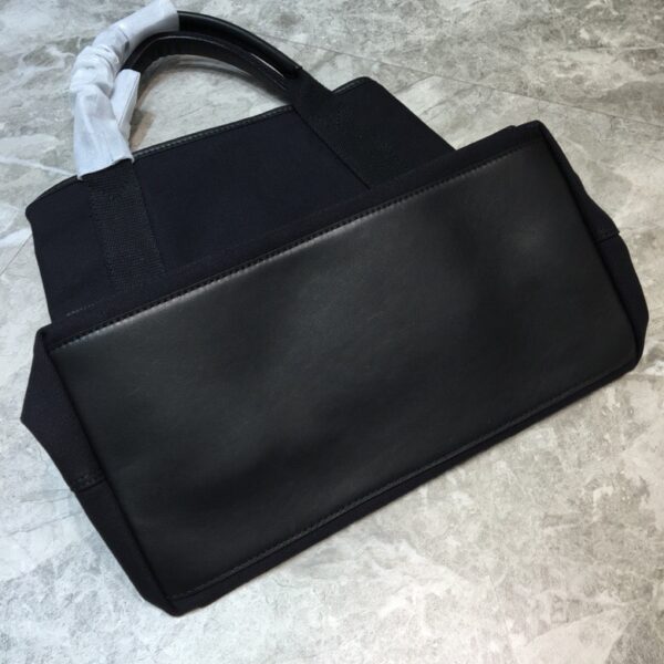 Balenciaga Navy Medium Cabas Tote Bag In Black, For Women, Women's Bags 14.1in/36cm