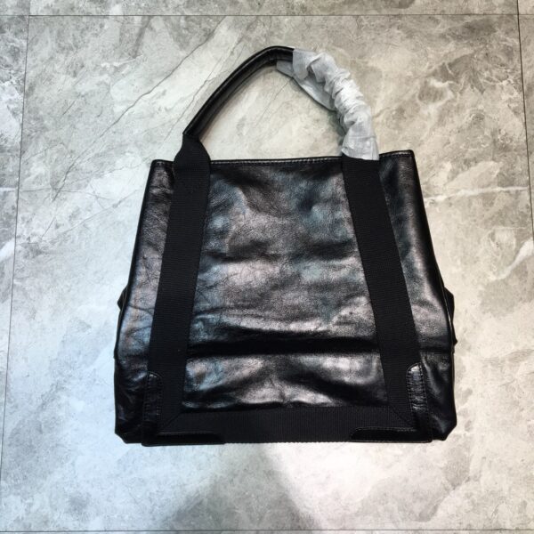 Balenciaga Navy Medium Cabas Tote Bag In Black, For Women, Women's Bags 14.1in/36cm