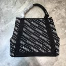 Balenciaga Navy Medium Cabas Tote Bag In Black, For Women, Women's Bags 14.1in/36cm