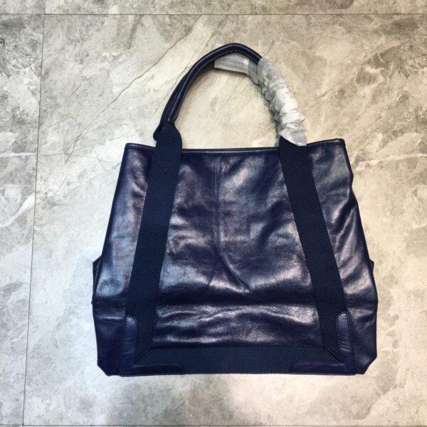 Balenciaga Navy Medium Cabas Tote Bag In Blue, For Women, Women's Bags 14.1in/36cm