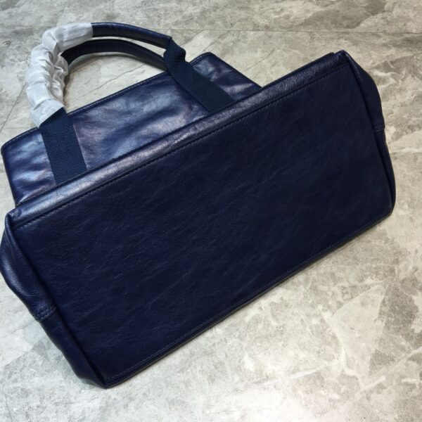 Balenciaga Navy Medium Cabas Tote Bag In Blue, For Women, Women's Bags 14.1in/36cm