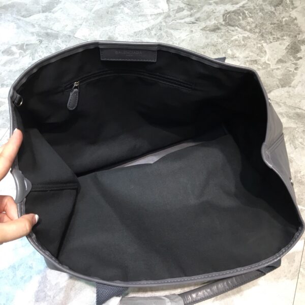 Balenciaga Navy Medium Cabas Tote Bag In Gray, For Women, Women's Bags 14.1in/36cm