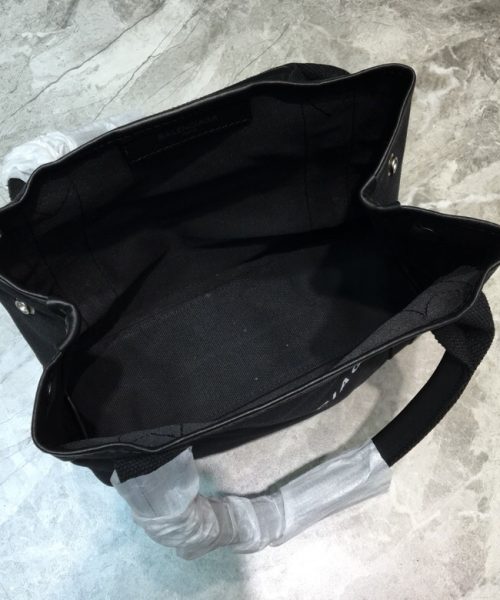 Balenciaga Navy Small Cabas Tote Bag In Black, For Women, Women's Bags 18.5in/47cm 3399332HH3N1000