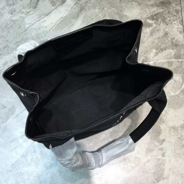 Balenciaga Navy Small Cabas Tote Bag In Black, For Women, Women's Bags 18.5in/47cm 3399332HH3N1000