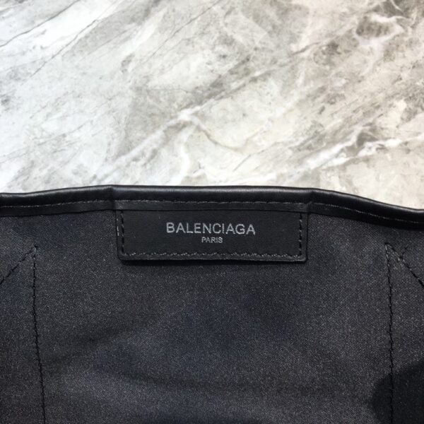 Balenciaga Navy Small Cabas Tote Bag In Black, For Women, Women's Bags 18.5in/47cm 3399332HH3N1000