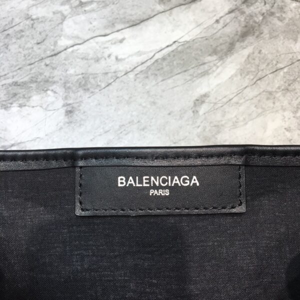 Balenciaga Navy Small Cabas Tote Bag In Black, For Women, Women's Bags 18.5in/47cm 3399332HH3N9260