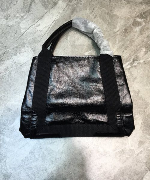 Balenciaga Navy Small Cabas Tote Bag In Black, For Women, Women's Bags 18.5in/47cm
