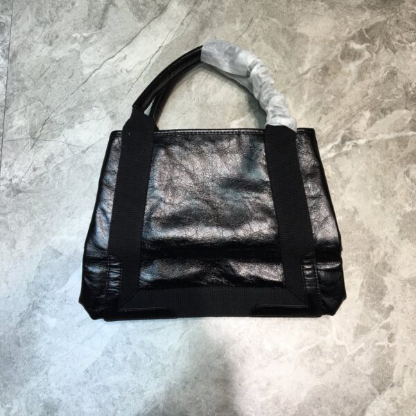 Balenciaga Navy Small Cabas Tote Bag In Black, For Women, Women's Bags 18.5in/47cm