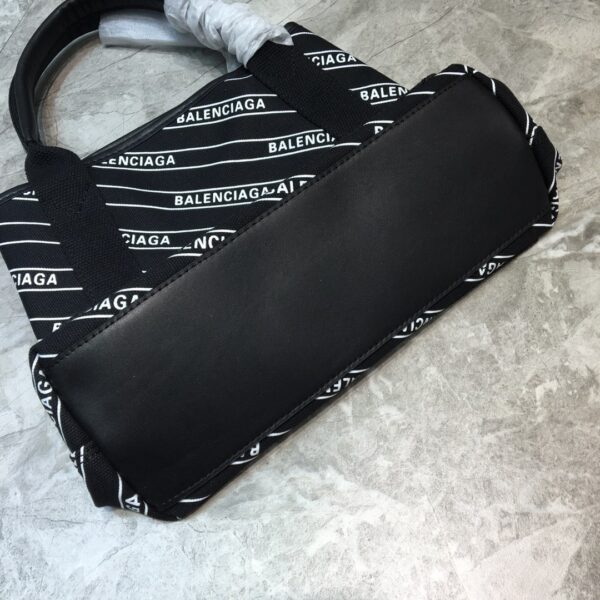 Balenciaga Navy Small Cabas Tote Bag In Black, For Women, Women's Bags 18.5in/47cm